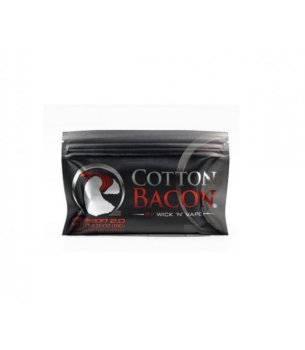 Wick 'N' Vape Organic Cotton Bacon V2 (10 Pieces)