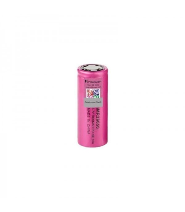 Brillipower IMR 26650 5000mah 85A Battery - Pink