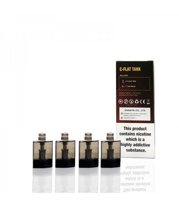 Vaptio C Replacement Tank - Pack of 4 | Refillable