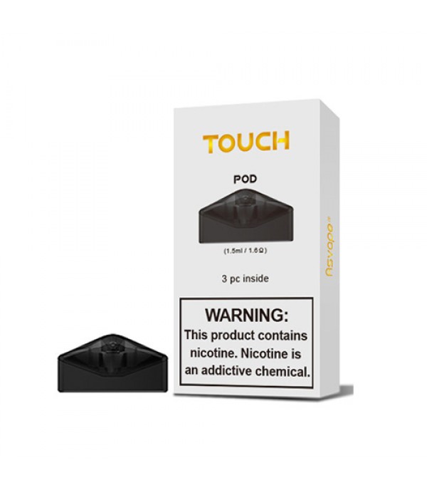 Asvape Touch Pod Cartridges (Pack of 3)