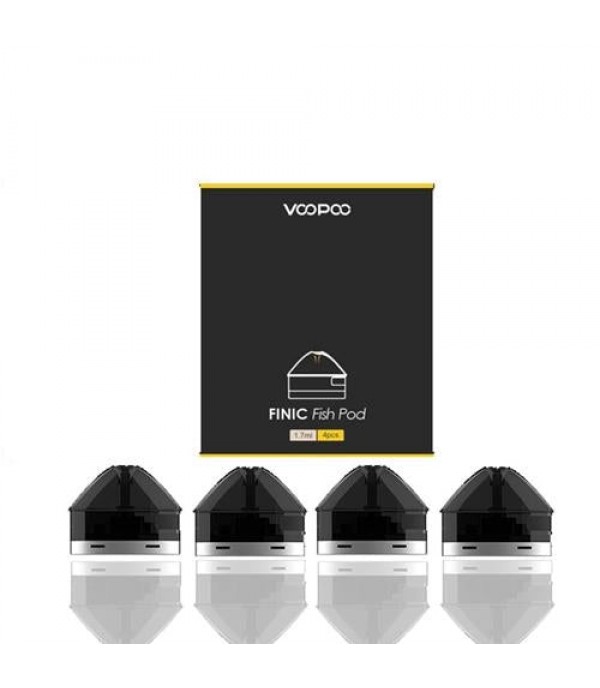 VooPoo Finic Fish Pod Cartridges (Pack of 4)