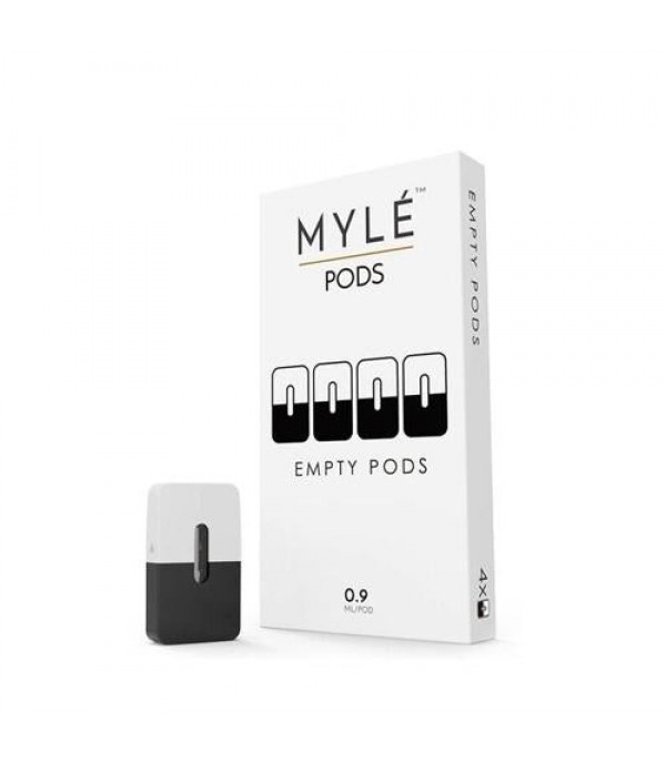 Glossy Pods MYLE Compatible Refillable Pods (Pack of 4)