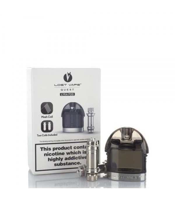 Lost Vape Lyra Pod Cartridge Pack (Coils Included)