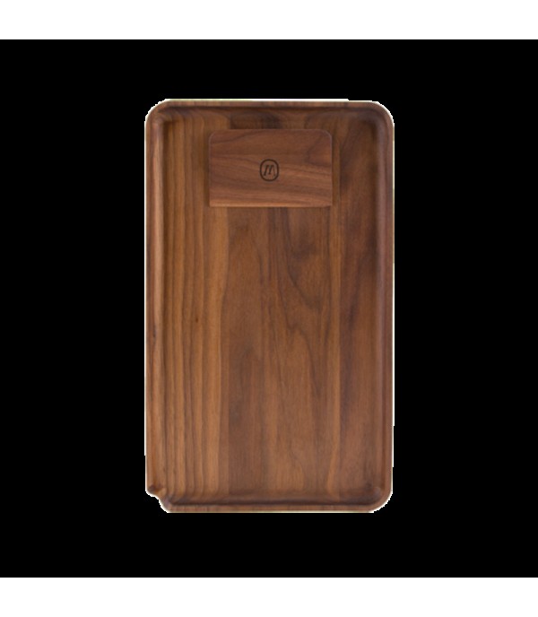 Marley Natural Black Walnut Rolling Tray