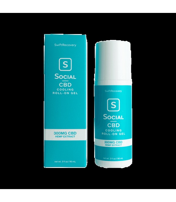 Social CBD Cooling Roll-On Gel