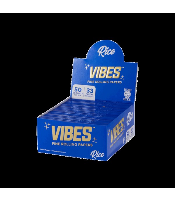 Vibes Papers Box - King Size Slim (1,650 rolling papers)