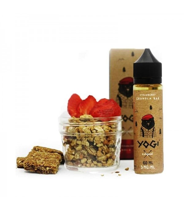 Yogi Vape Juices - Strawberry Granola Bar (60ml)