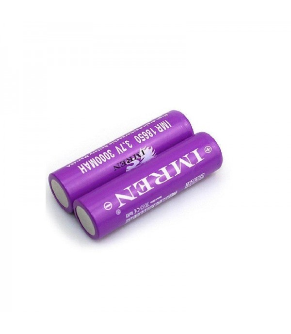 IMREN 18650 3.7V 3000mAh Battery 40 AMP (Pair)