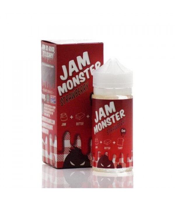 Jam Monster STRAWBERRY Vape Juice 100ml