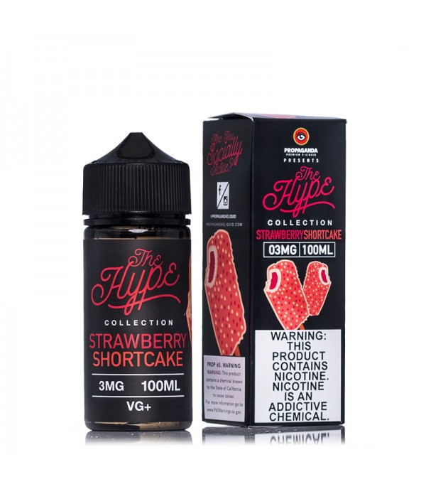 The Hype Strawberry Shortcake 100ml Vape Juice