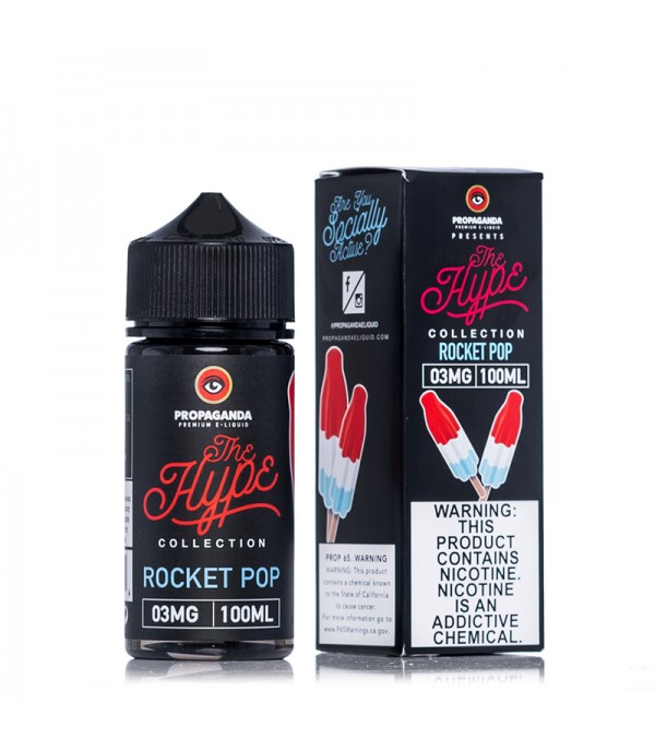 The Hype Rocket Pop 100ml Vape Juice