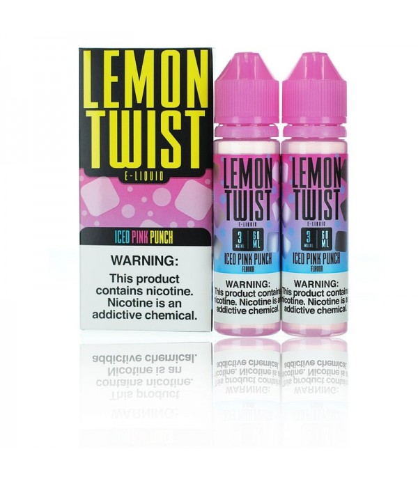 Lemon Twist Iced Pink Punch Lemonade 120ml Vape Juice