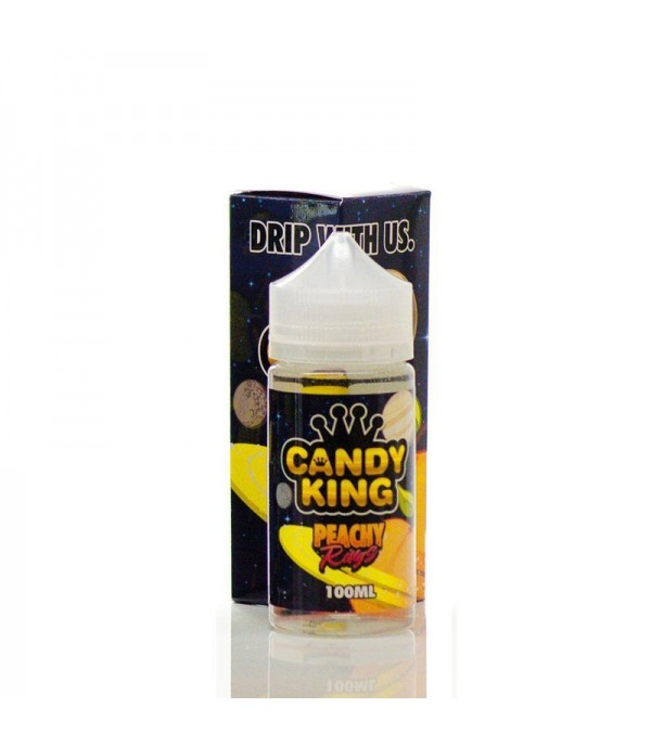 Candy King Vape Juices - Peachy Rings (100mL)