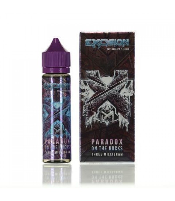 Alt Zero and Excision Vape Juice Paradox on the Rocks 60ml