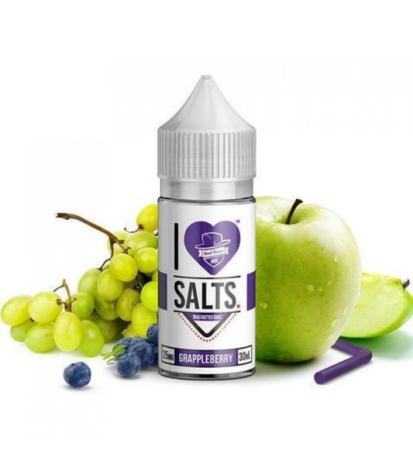 Mad Hatter Vape Juice I Love Salts Grappleberry 30ml