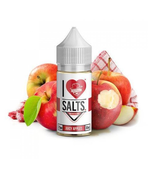 Mad Hatter Vape Juice I Love Salts Juicy Apples 30ml