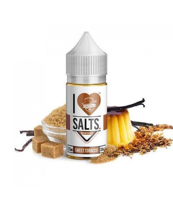 Mad Hatter Vape Juice I Love Salts Sweet Tobacco 30ml