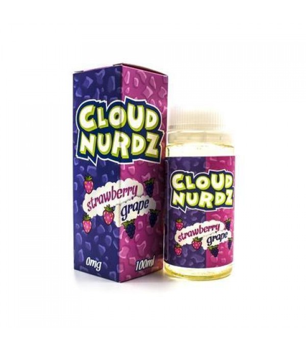 Cloud Nurdz Strawberry Grape 100ml Vape Juice