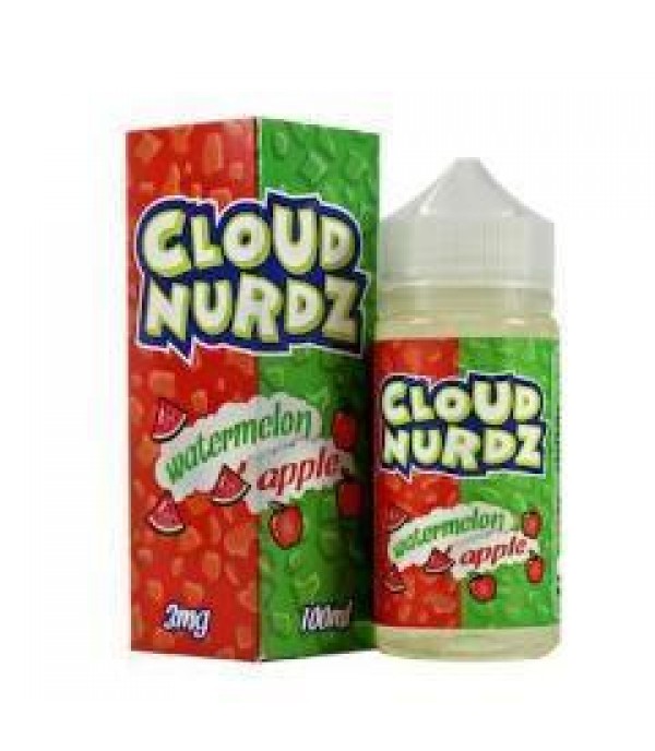 Cloud Nurdz Watermelon Apple 100ml Vape Juice
