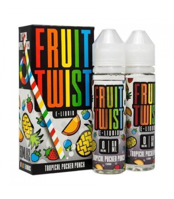 Fruit Twist Tropical Pucker Punch 120ml Vape Juice