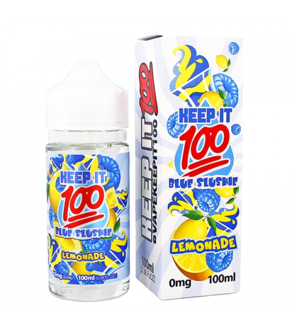 KEEP IT 100 Vape Juice - Blue Slushie Lemonade (100mL)