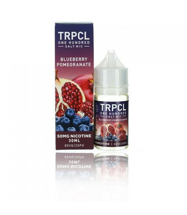 TRPCL ONE HUNDRED Salts Blueberry Pomegranate 30ml Vape Juice