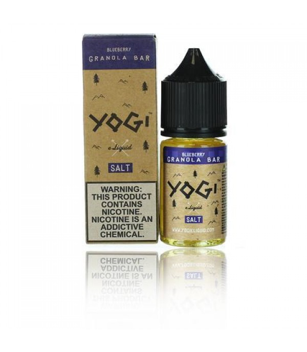 Yogi Salts Blueberry Granola Bar 30ml Vape Juice