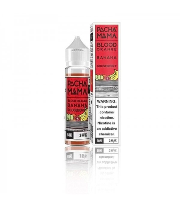 Pachamama Blood Orange Banana Gooseberry 60ml Vape Juice