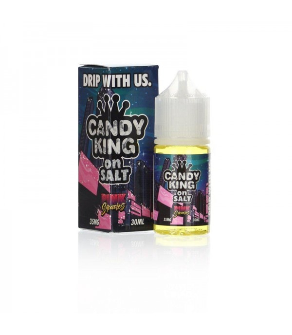 Candy King On Salt Pink Squares 30ml Nic Salt Vape Juice