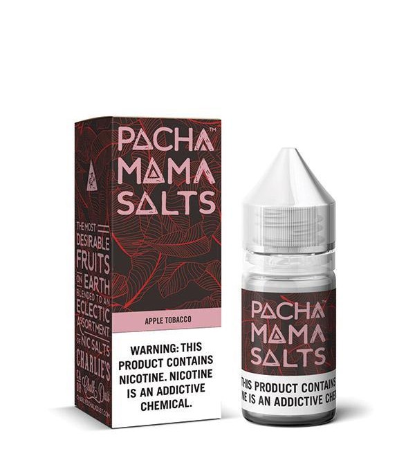 Pachamama Salts Apple Tobacco 30ml Nic Salt Vape Juice
