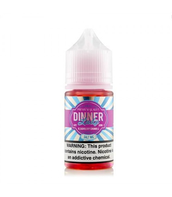 Dinner Lady Salts Blackberry Crumble 30ml Nic Salt Vape Juice