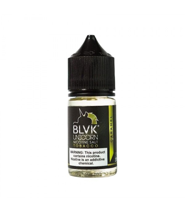 BLVK Unicorn Salts Caramel Tobacco 30ml Nic Salt Vape Juice