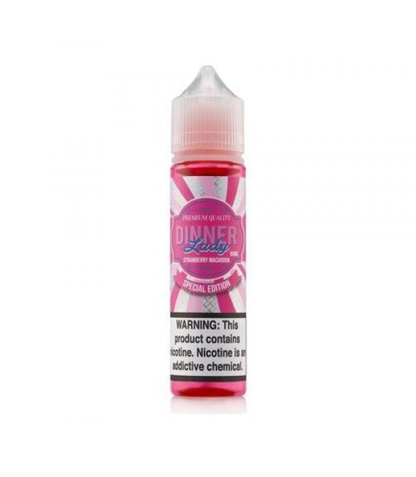 Dinner Lady Strawberry Macaroon 60ml Vape Juice (Special Edition)