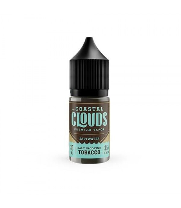 Coastal Clouds Saltwater Tobacco 30ml Nic Salt Vape Juice