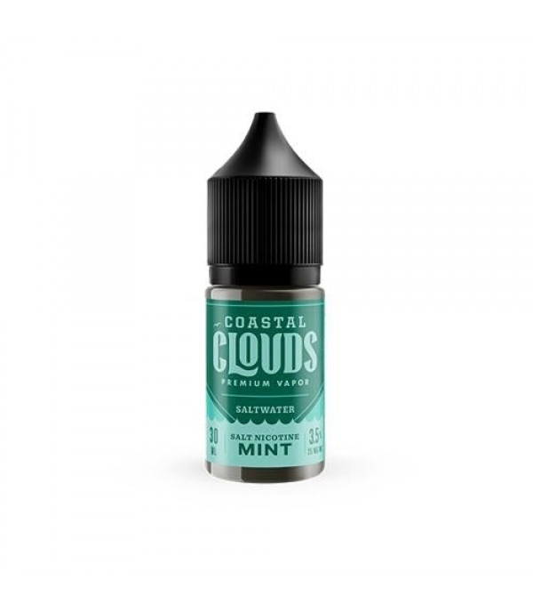 Coastal Clouds Saltwater Mint 30ml Nic Salt Vape Juice