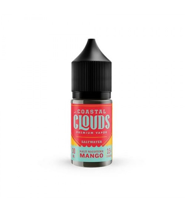 Coastal Clouds Saltwater Mango 30ml Nic Salt Vape Juice