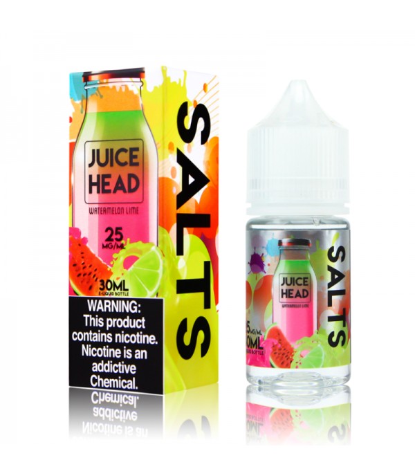 Juice Head Salts Watermelon Lime 30ml Nic Salt Vape Juice