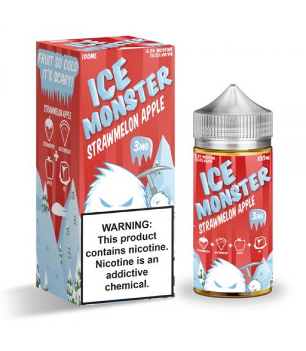 Ice Monster Strawmelon Apple 100ml Vape Juice