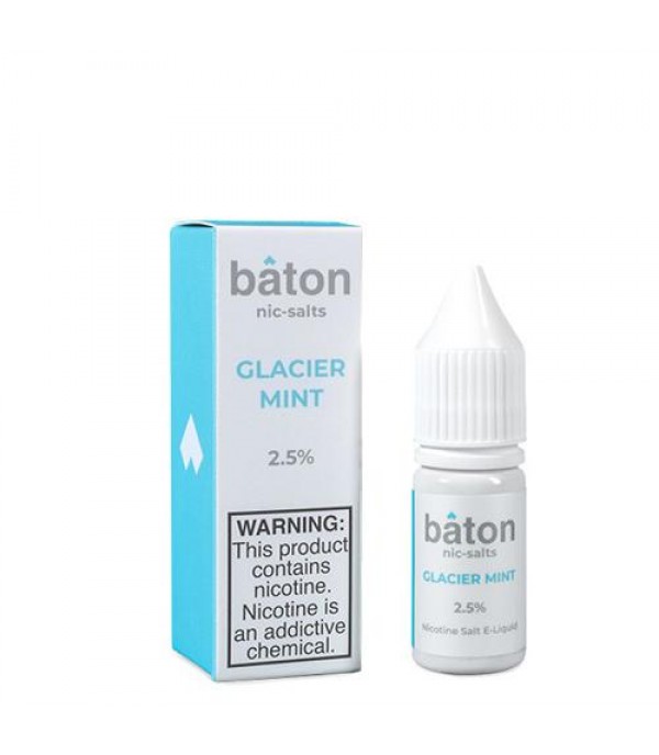 Baton Glacier Mint 10ml Nic Salt Vape Juice