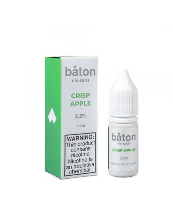 Baton Crisp Apple 10ml Nic Salt Vape Juice