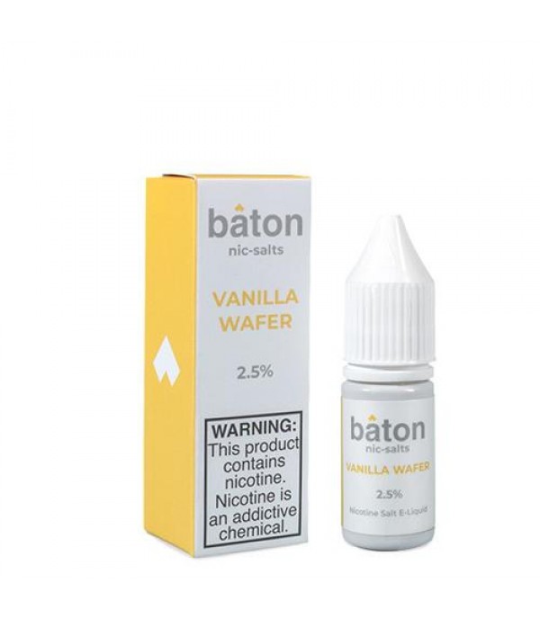 Baton Vanilla Wafer 10ml Nic Salt Vape Juice