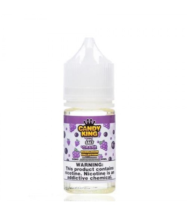 Candy King Bubblegum Salt Grape 30ml Nic Salt Vape Juice