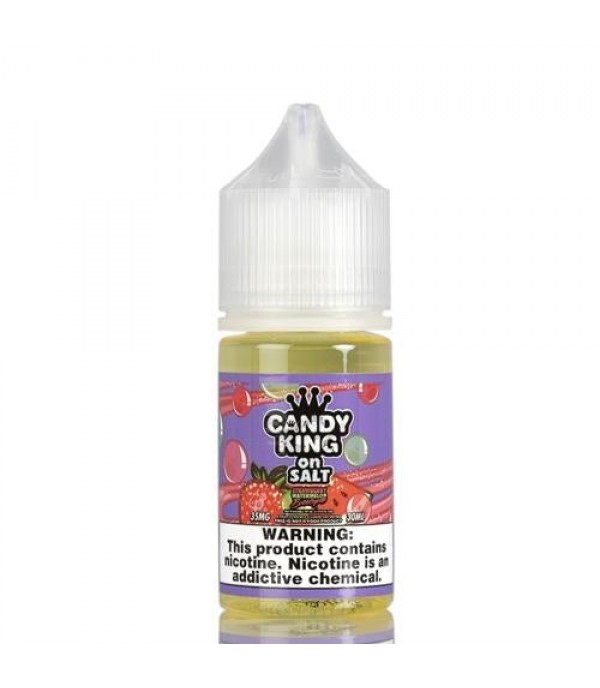 Candy King Bubblegum Salt Strawberry Watermelon 30ml Nic Salt Vape Juice