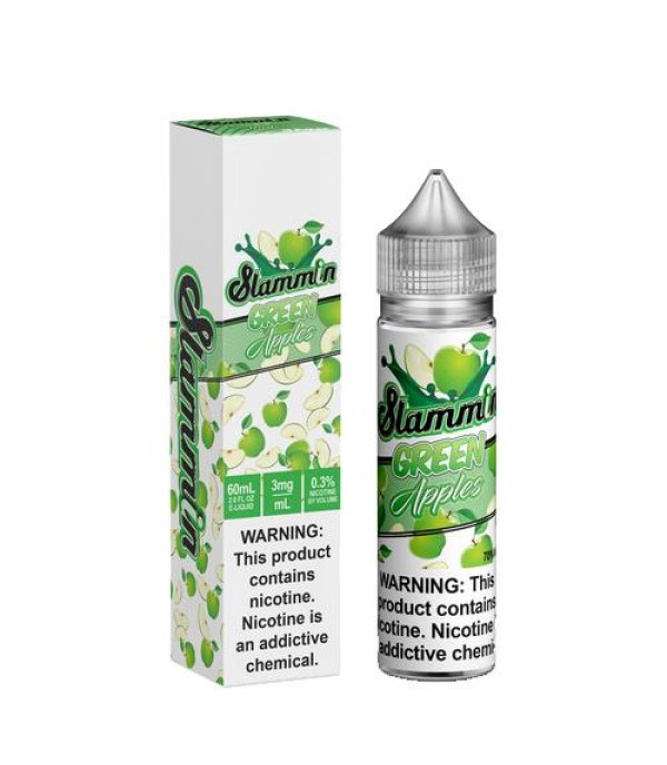 Slammin Green Apples 60ml Vape Juice