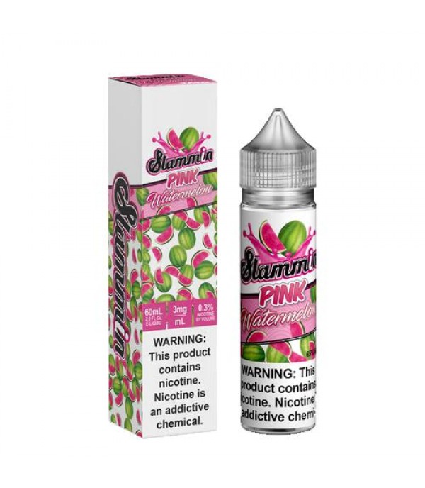 Slammin Pink Watermelon 60ml Vape Juice