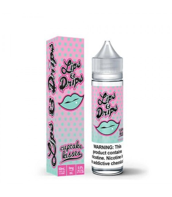 Lips & Drips Cupcake Kisses 60ml Vape Juice