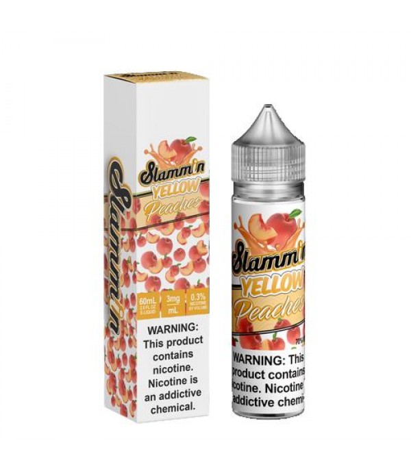 Slammin Yellow Peach 60ml Vape Juice