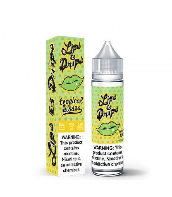 Lips & Drips Tropical Kisses 60ml Vape Juice