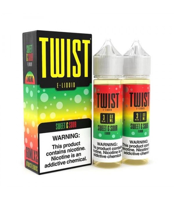 Sweet & Sour 2x60ml Vape Juice - TWIST