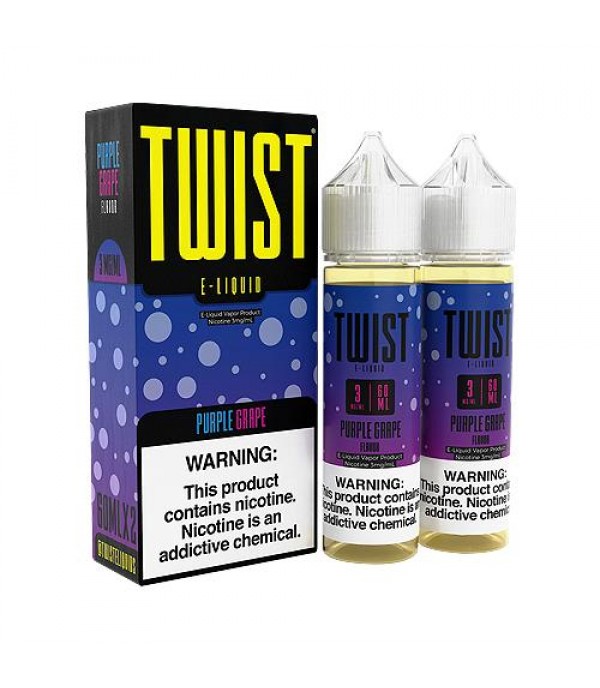 Purple Grape 2x60ml Vape Juice - TWIST